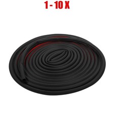1-10x 5m Auto D-shape Door Trunk Strip Seal Weather Stripge Rubber Accessories 1-10x 5m Auto D-shape Door Trunk Strip Seal Weather Stripge Rubber Accessories