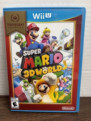 Super Mario 3D World (Nintendo Wii U, 2013) CIB & Tested