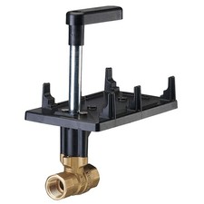 SIEMENS 599-10308S HVAC Ball Valve,Two-Way,Brass,3/4 in 25DW84