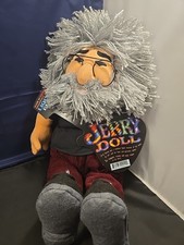 1998 Grateful Dead Jerry Garcia Plush Doll Liquid Blue - Bent Guitar Neck