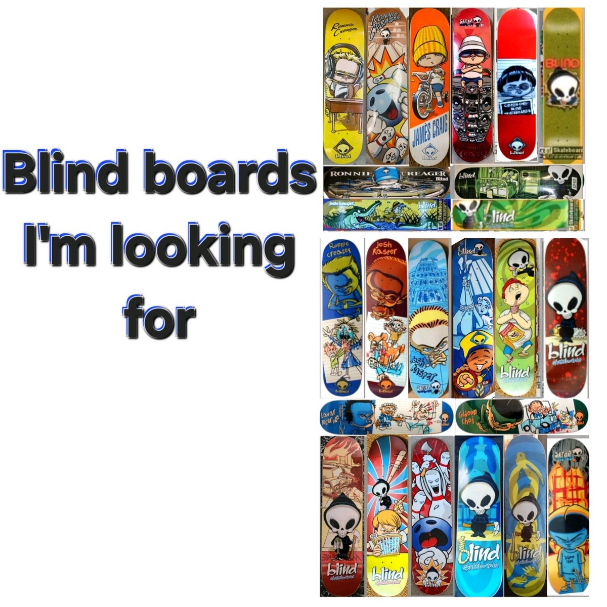 Vintage Blind Skateboard RARE ***Signed by Marc McKee*** | eBay
