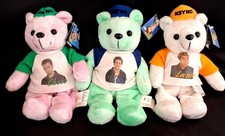 NSYNC Joey, Lance, Chris, Zeeks Plush Bear Cub Rare 2000 With Tags
