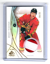 2024-25 SP Game Used Jerseys Premium Gold #126 Brady Tkachuk PATCH /25 Senators