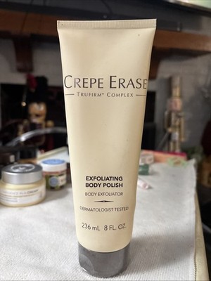 NEW CREPE ERASE TRUFIRM COMPLEX Exfoliating Body Polish 8oz Sealed