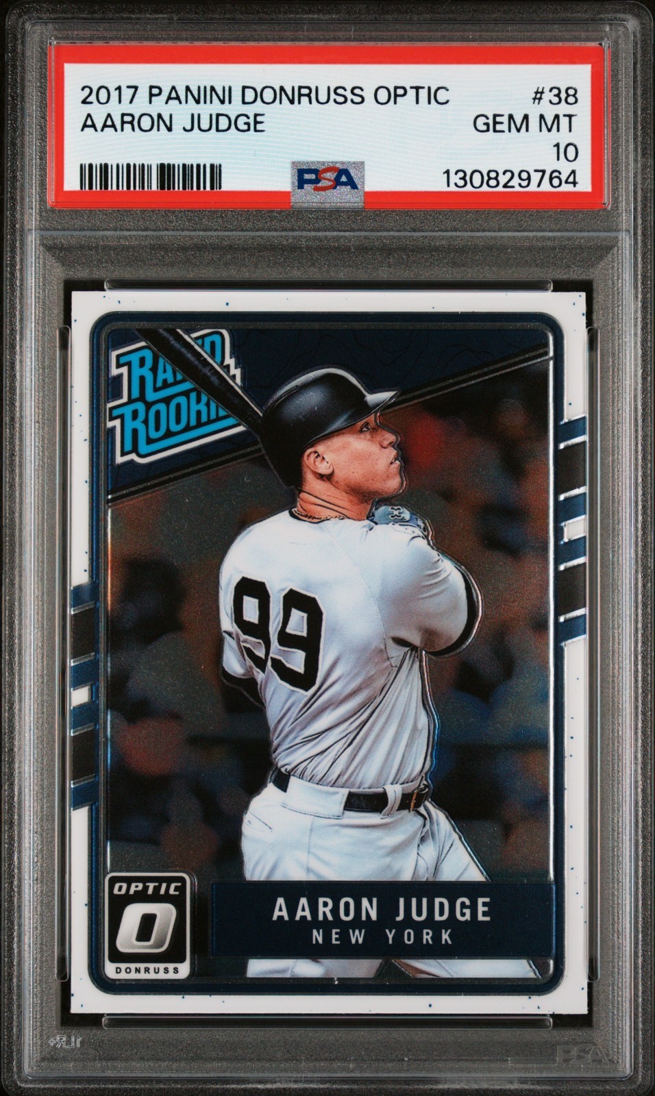 2017 Donruss Optic Aaron Judge #38 Rookie Card PSA 10 GEM MINT