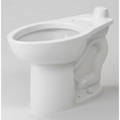 American Standard 3463001.020 Toilet Bowl, 1.1/1.6 Gpf, Flush Valve, Floor