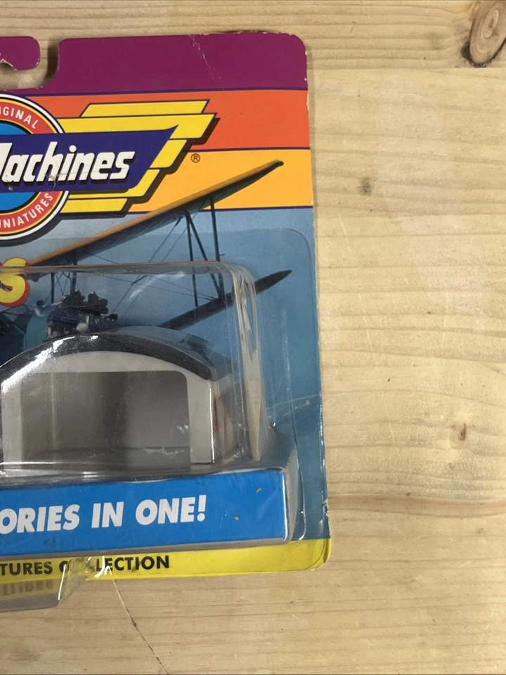 Micro Machines 1991 ADVENTURES #2 AIR SHOW - P51, Fokker, Stearman NAVY EXCHANGE - Image 2 of 4