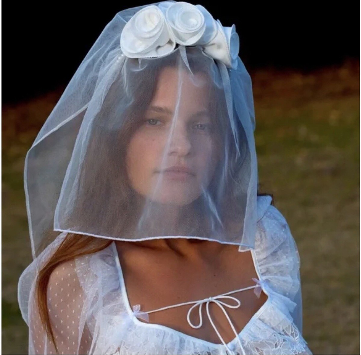 For Love and Lemons Forever Bridal Veil Fall 2024 Bridal Collection | For Love & Lemons main image 4