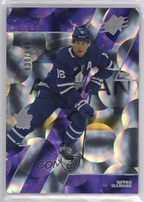 2023-24 SPx Purple Parallax 130/149 Mitch Marner #30 0z59