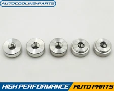 1/16 Npt Aluminum Female Weld On Flange Fitting Bung low Profile  Qty:5