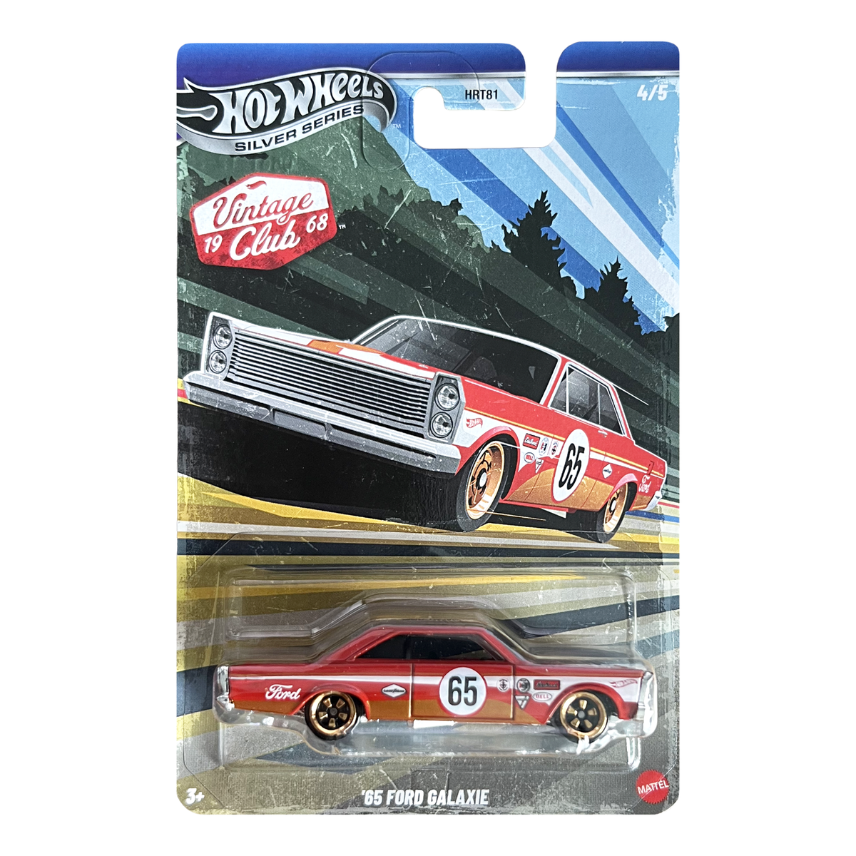 Hot Wheels Vintage Club Silver Series 1:64 Scale Die-Cast - '65