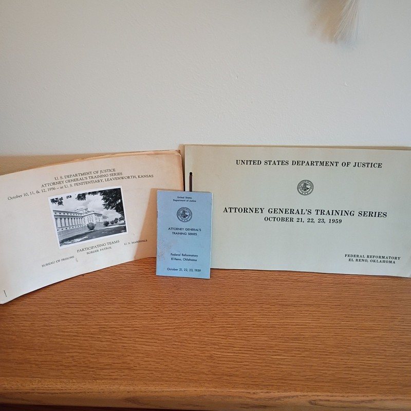 U.S. Department of Justice Attorney General's Training Series - set of 3