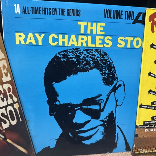 Ray Charles Record Lot Of 9 - Picture 4 of 18