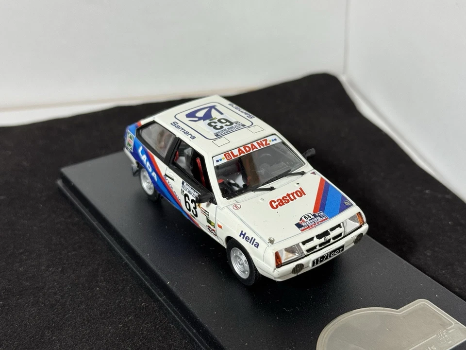 LADA 2108 SAMARA #63 ARTEMENKO-TIMKOVSKY RALLY NEW ZEALANND 1992 Transkit 1:43 - Immagine 4 di 4