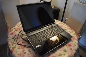 Notebook Clevo X8100 i7-920XM SLI fähig 18.4 Zoll Display