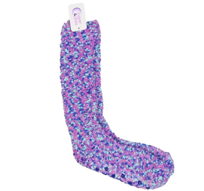 Sugar & Jade Socks Womens Large XL Fuzzy Slippers Gripper House Shoes New