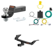 CURT Class 3 Towing Kit Trailer Hitch, Wiring, Ball Mount - 13582, 56536, 45836