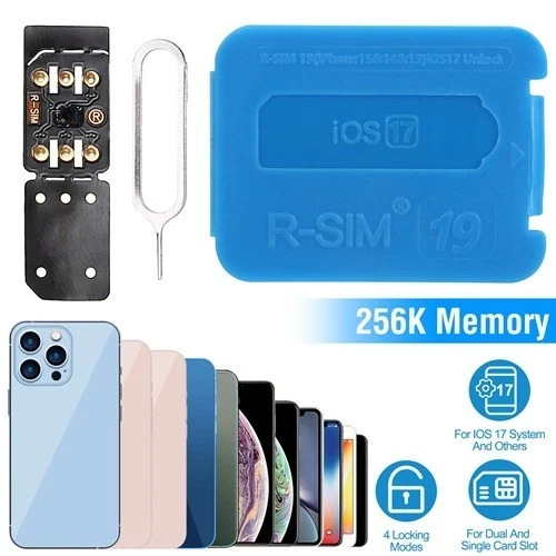 19 QPE Stable Nano Unlock Card For iPhone 15 14 13 12 11 RSIM 19 iOS17 - Image 3 of 4