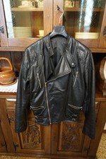 CHIODO GIACCA UOMO IN VERA PELLE TAGLIA 52