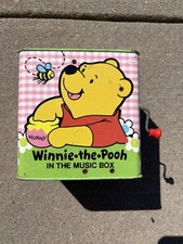 Winnie the Pooh Jack in the Box Musical Toy for Infants and Toddlers Used Fair