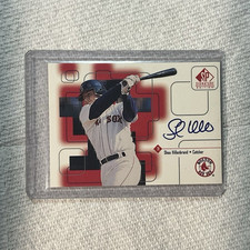 Upper Deck 1999 Shea Hillenbrand #SHH Boston Red Sox Autograph SP Signature Card