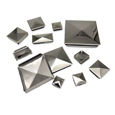 Pyramid Shape Cap for Long lasting Durability of Steel Galvanized Post