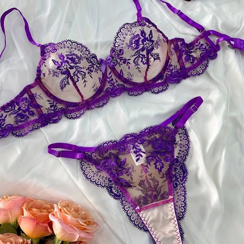 Elegant Lingerie Comfortable Undergarments Casual Occasions 3/4 Cup Shape
