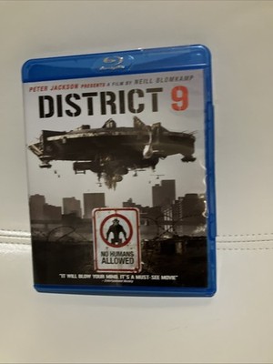 District 9 Blu-ray 2009 Sci-Fi Thriller Peter Jackson Neill Blomkamp | eBay