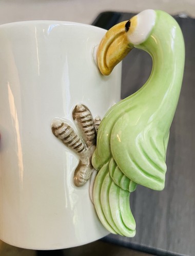 1978 Fitz and Floyd Bird in Hand Mug (Retired) Very Good Cond—Unique Design - Picture 5 of 8