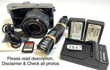 Samsung NX NX100 14.6MP Mirrorless Camera w/ 20-50mm Lens In Very Good Condition