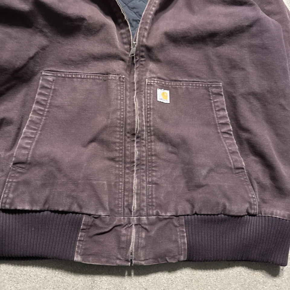 Chaqueta con capucha Carhartt vintage 104053-DWN para mujer XL parche de YouTube  Foto 3 de 4