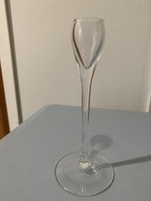 Decorative Glass Clear 8 Inches Tall Vase