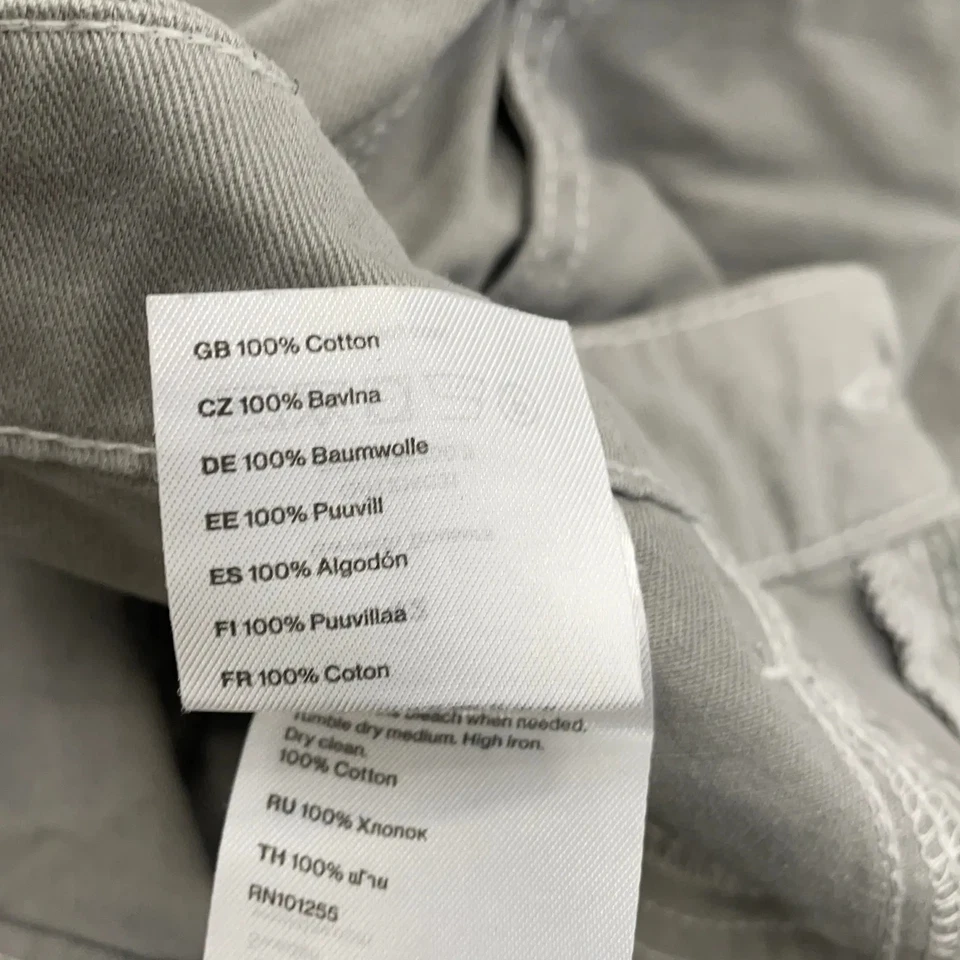 Weekday, Cargohose, Größe: 42, Gwyneth Trousers, Grau, Baumwolle, Denim #ccB - Bild 4 von 4