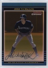 2002 Bowman Chrome Draft Picks & Prospects Gold Refractor 32/50 Josh Womack s1i