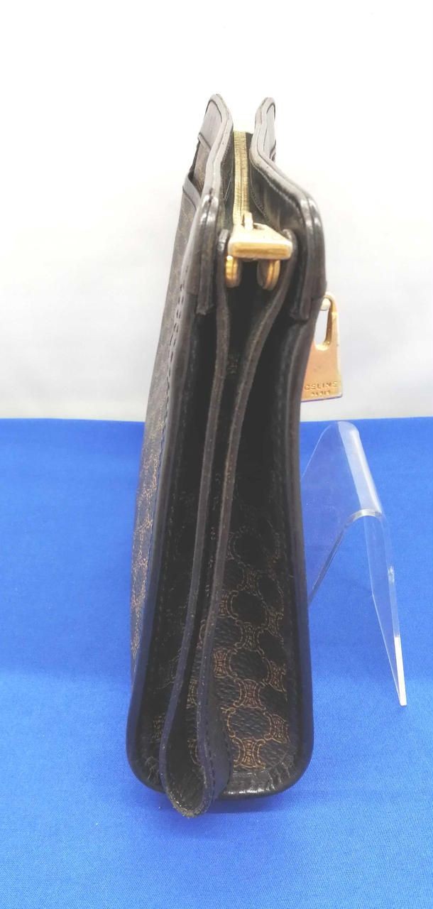 Celine Second bag Macadam pattern Black Used - image 3