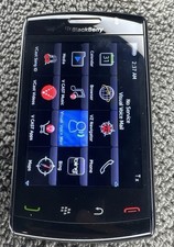 BLACKBERRY STORM 9550 CELL PHONE CELLULAR SMARTPHONE 3.25" LCD BLACK Untested