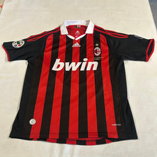 Camiseta de fútbol Adidas A.C. Milan 1899 17 para hombre talla M