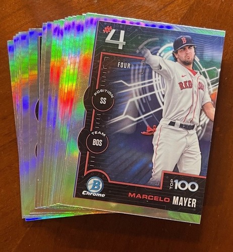 2025 Bowman Chrome Top 100 Prospects Inserts Complete Your Set You Pick