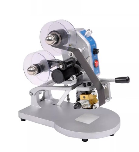 DY-8 Manual-Press (Three-Row Adjustable) Direct-Heat Date Imprinting ...