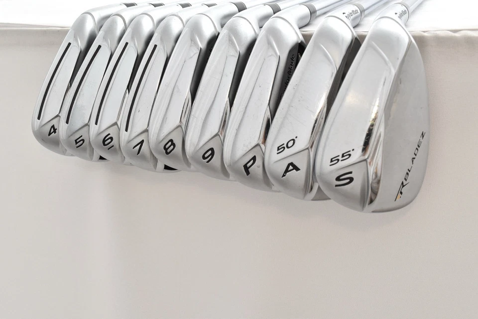 9pcs TaylorMade ROCKETBLADEZ Iron set 4-5-6-7-8-9-P-A-S Flex Stiff KBS RH Irons - Image 3 of 4