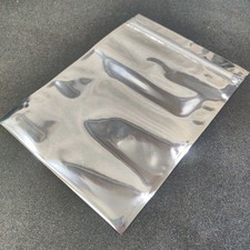 100 PACK - STATIC SHIELDING BAG - RECLOSABLE ZIP 6"X8" - 100 BAGS TOTAL
