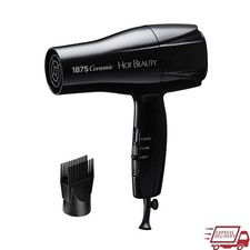 Ceramic Hair Dryer Adjustable Speed Temperature Compact Travel Styling Tool New