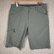 Patagonia Shorts Men's Size 34 Worn Wear Quandary Shorts Basin Green