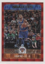 2017-18 Panini NBA Hoops Red Checkerboard 7/15 Courtney Lee #105 h6d