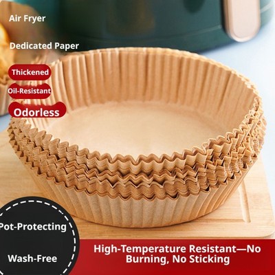 Explosion proof paper pan circular oil absorbing paper baking silicone oil paper