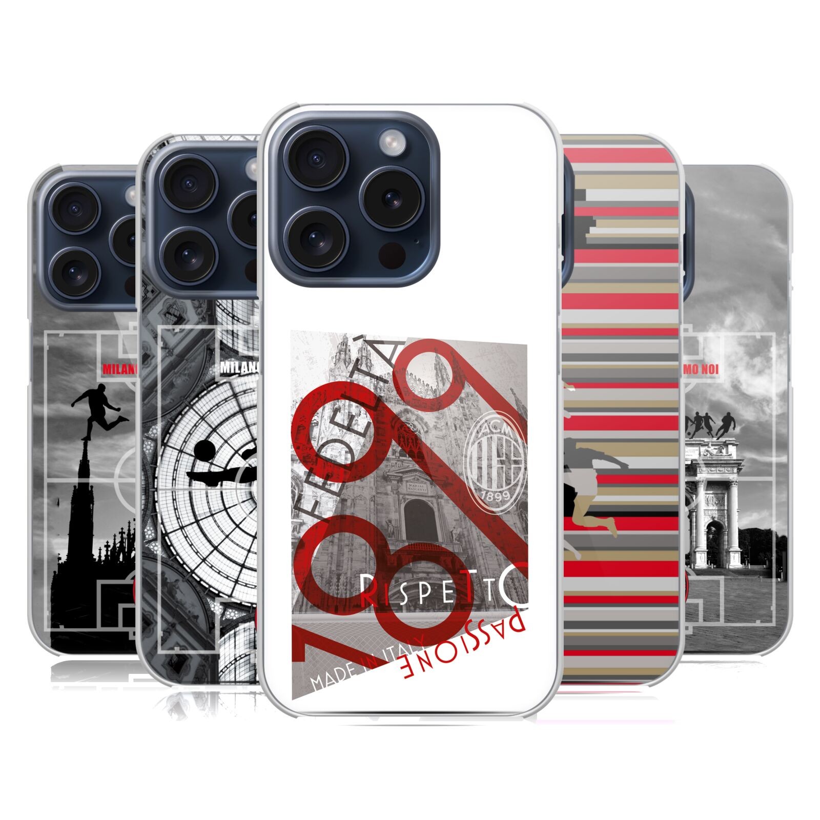 AC Milan Official Hard Case for iPhone – Durable Adult Cover  