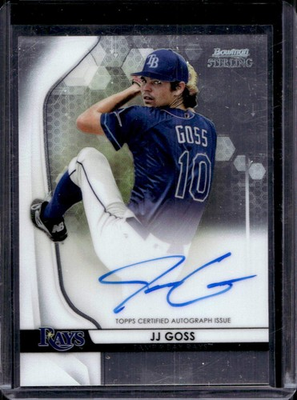 #ad JJ Goss 2020 Bowman Sterling #BSPA JJG Prospect Auto $1.39