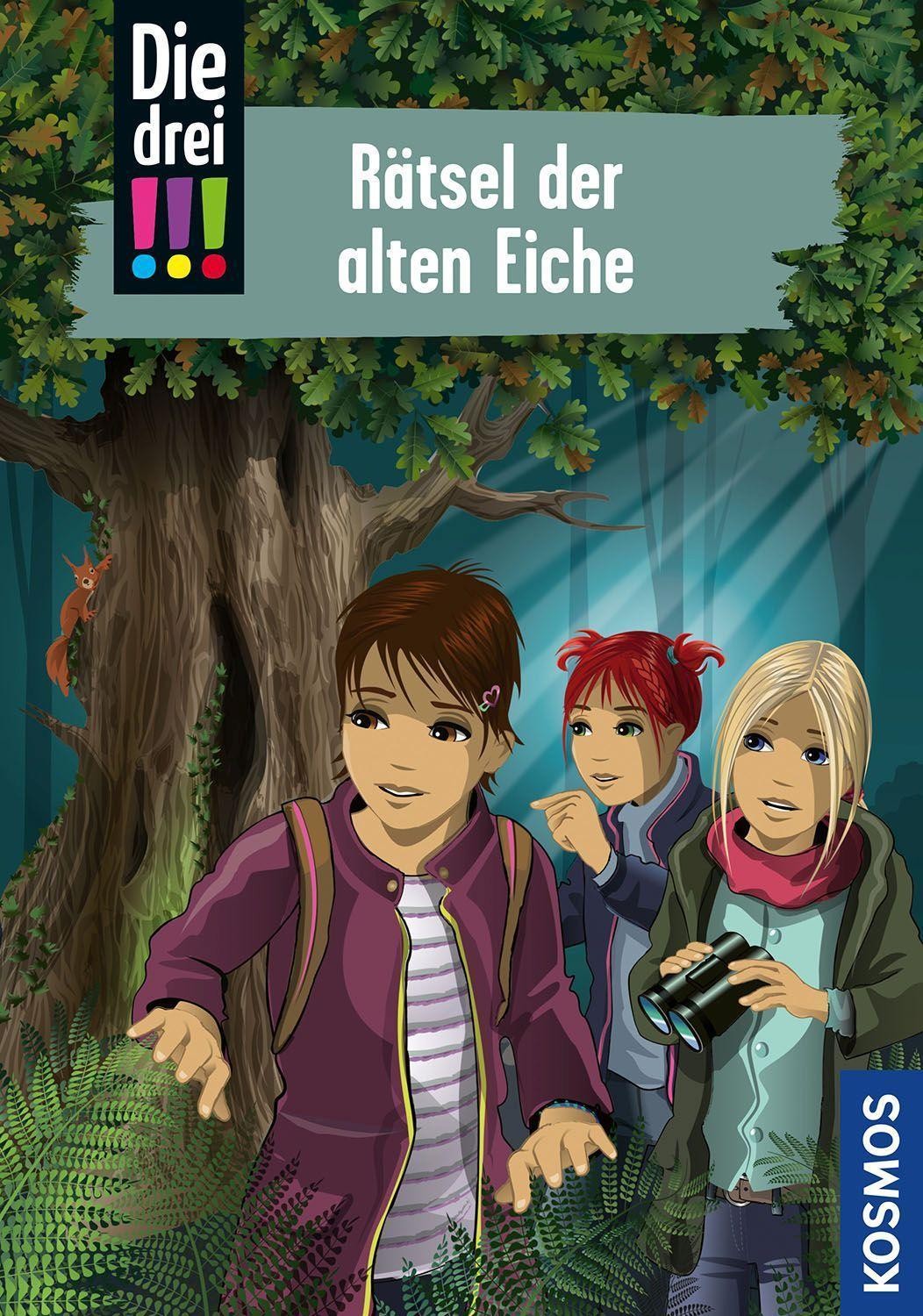 Franckh-Kosmos Die Drei !!! 97 Rätsel Der Alten Eiche (Mängelexemplar) - Bild 2