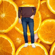 Under 510 Mens Dark Wash Fit Jeans Classic Denim Pants 34x26