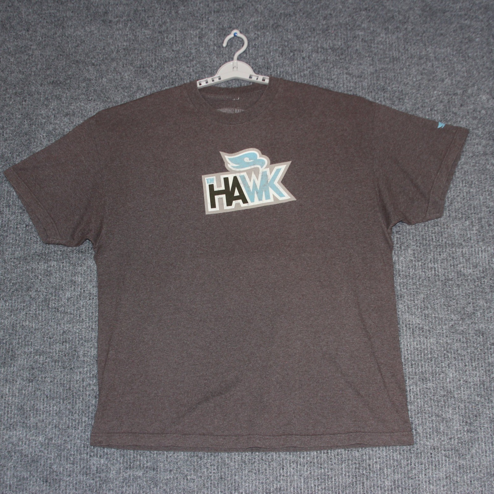 Y2K Tony Hawk Graphic T Shirt Mens XXL Brown Short Sleeve Skateboarding Skater